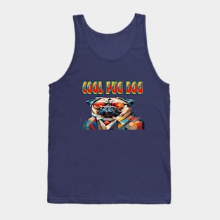 Cool Pug Dog Tank Top